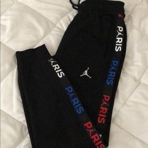 JORDAN PARIS SAINT-GERMAIN FLEECE JOGGER PANTS